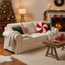 Timstor | Cuscino a forma di Caramella rotonda Natale 2025