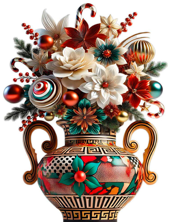 Linee Recanati | Vaso Fiori Natalizio Artpop
