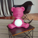 Lampada in polietilene da Tavolo ricaricabile Teddy Girl QEEBOO