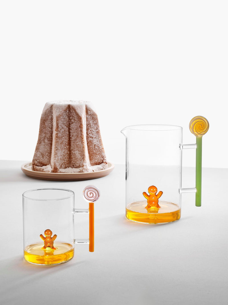 Ichendorf Milano | Tazza vetro - Pan di Zenzero Natale 2025 - Sweet & Candy