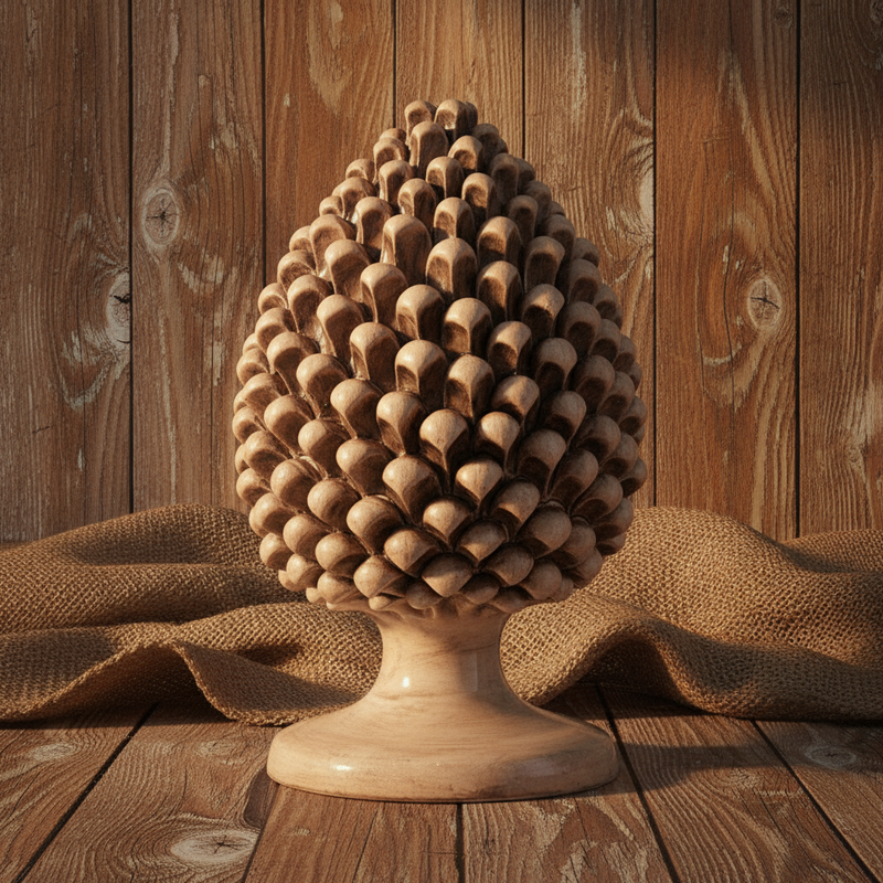 Pigna ceramica Bianco Antico VERUS Caltagirone