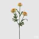 Fiore Artificiale Dalia con Ramo 3 boccioli EDG Enzo De Gasperi