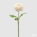 EDG Enzo De Gasperi Rosa Elide Ramo Con Foglie white pink