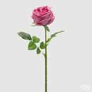 EDG Enzo De Gasperi Rosa Elide Ramo Con Foglie mauve