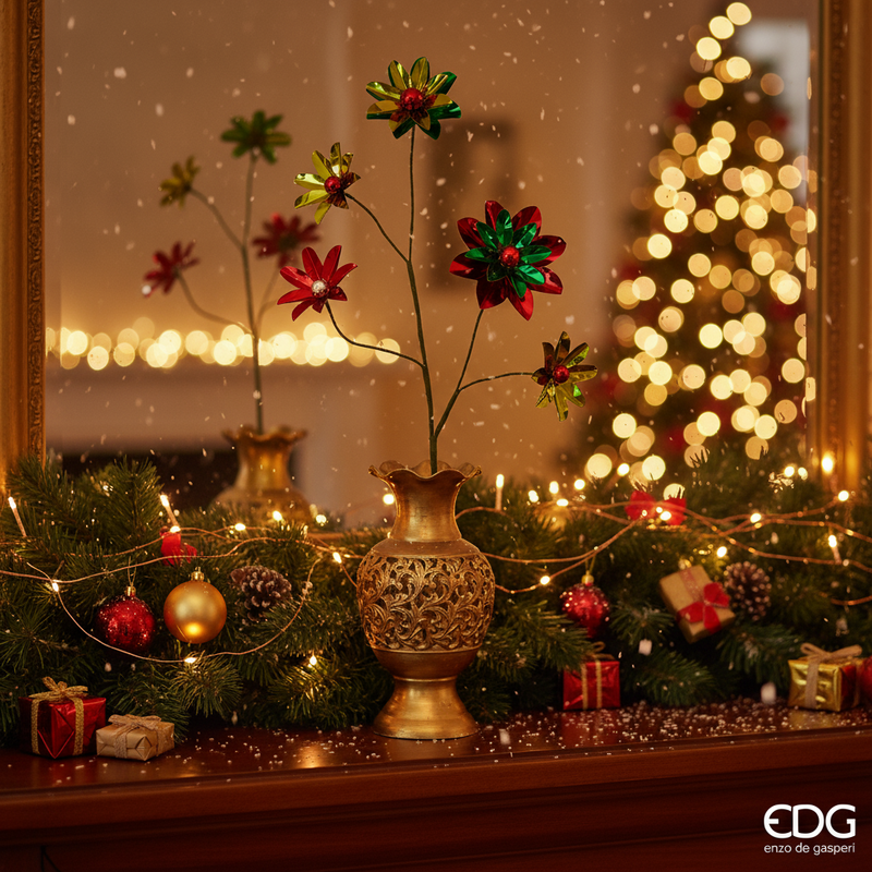 EDG Enzo De Gasperi | Gerbera metal Natale 2025