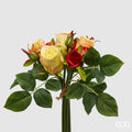 Bouquet artificiale con 9 Rose Olis EDG Enzo De Gasperi