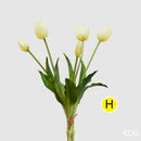 EDG Enzo De Gasperi Bouquet di Tulipani artificiale OLIS in gomma