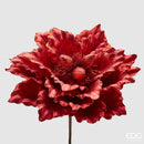 Enzo De Gasperi Magnolia Rosso Metal con clip Natale 2025 🌸