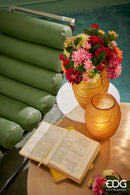 Enzo De Gasperi Vaso Foglie in Vetro Opaco 🍃