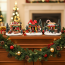 Timstor Carillon Negozio Di Natale con Babbo Natale e Bambini, con luci Led 🎄 Natale 2025