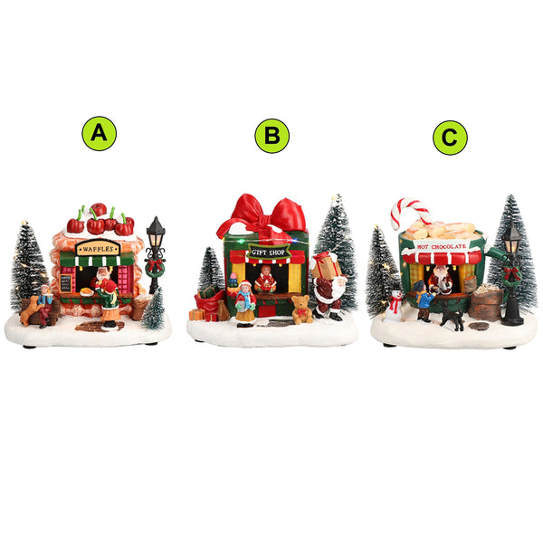 Timstor Carillon Negozio Di Natale con Babbo Natale e Bambini, con luci Led 🎄 Natale 2025