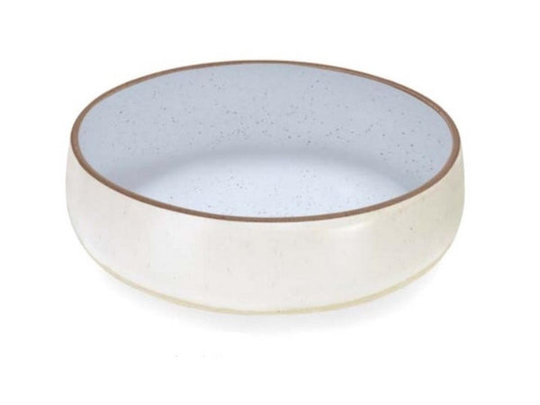 Insalatiera Biscuit Light Blue in Stoneware Fade Maison