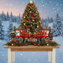 Timstor Trenino con Effetto Fumo con luci Led in Poliresina 🎄 Natale 2025