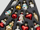 EDG Enzo De Gasperi | Set 24 pz decorazioni "pino dell'avvento" in vetro Natale
