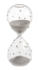 Galbiati Milano | Clessidra a pois con sabbia in vetro borosilicato Incanto Dorato