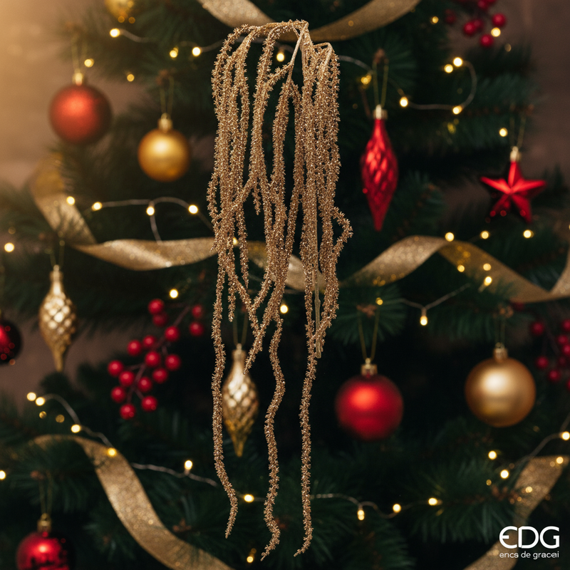 EDG Enzo De Gasperi | Sedum decorativo con ramo Natale 2025