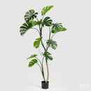 Pianta Artificiale Monstera Con Vaso grande