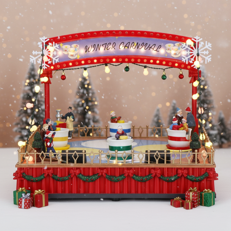 Carillon Led Festa di Natale animata Natale 2025 Timstor