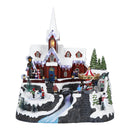 Timstor Carillon Villaggio di Natale con Chiesa e Fiume con Led 🎄 Natale 2025