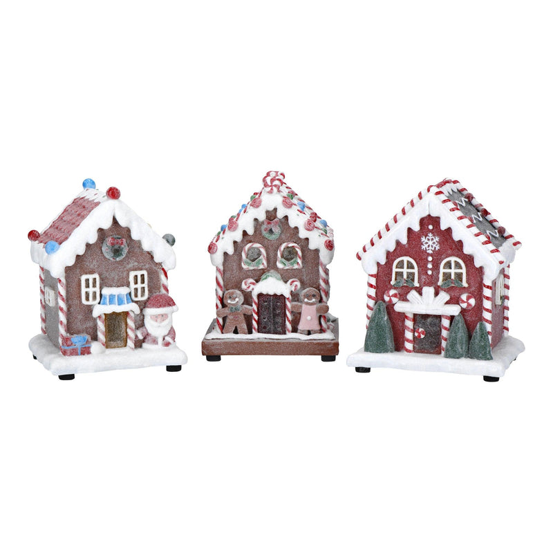 Decoro Led Casa delle Caramelle marzapane Natale Natale 2023 Timstor