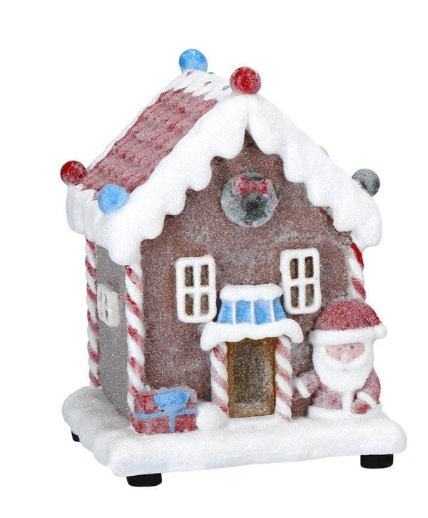 Decoro Led Casa delle Caramelle marzapane Natale Natale 2023 Timstor