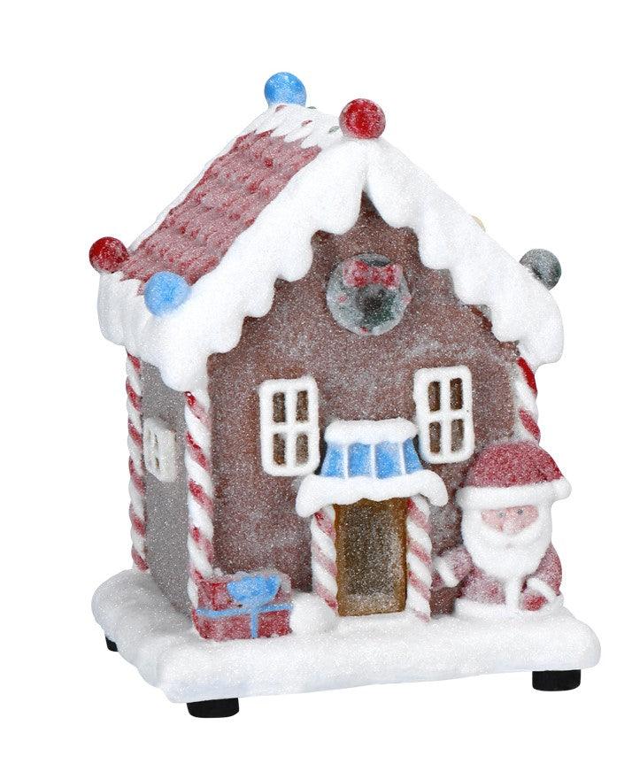 Decoro Led Casa delle Caramelle marzapane Natale Natale 2023 Timstor