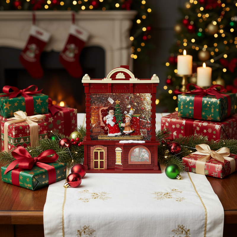 Timstor | Carillon LED Casa con Acqua in Movimento – Natale 2025