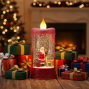 Timstor | Carillon Lanterna LED con Candela e Acqua – Natale 2025