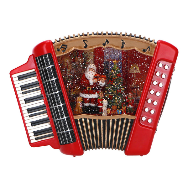 Carillon Led Fisarmonica con Acqua Natale 2023 Timstor