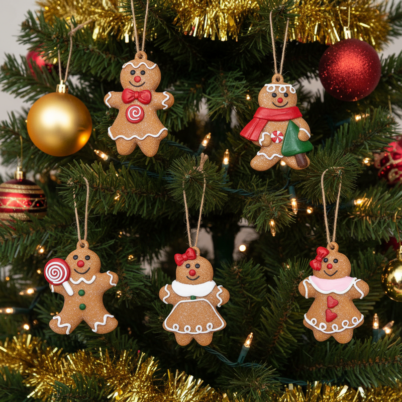 Timstor Decoro Pan Di Zenzero in Poliresina 🎄 Natale 2025