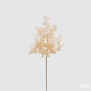 EDG Enzo De Gasperi Fiore artificiale con gambo Rubiacea bel Ramo H 70 cm.