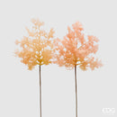 EDG Enzo De Gasperi Fiore artificiale con gambo Rubiacea Bell Ramo H 70 cm.