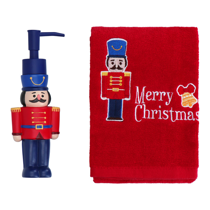 Confezione Regalo Set asciugamani e dispenser sapone Natale 2023 Timstor