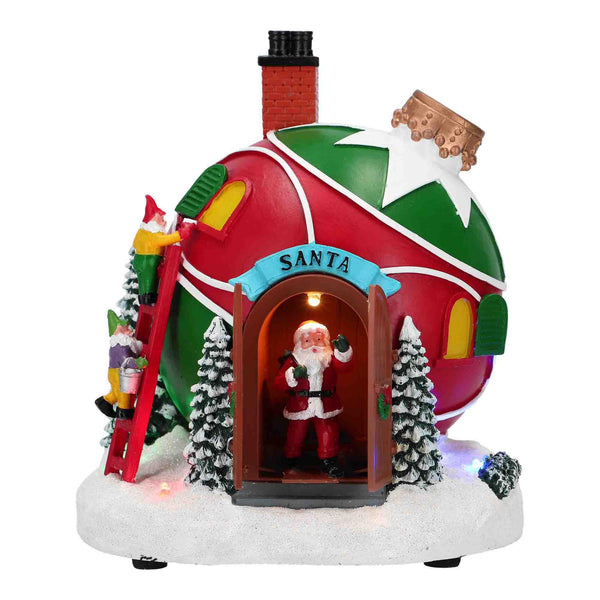 Timstor Carillon Sfera di Natale con Porta e Babbo Natale con Led  🎄 Natale 2024