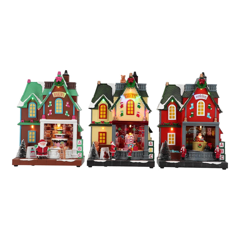 Timstor Carillon Fabbrica di Babbo Natale  con Led 🎄 Natale 2024