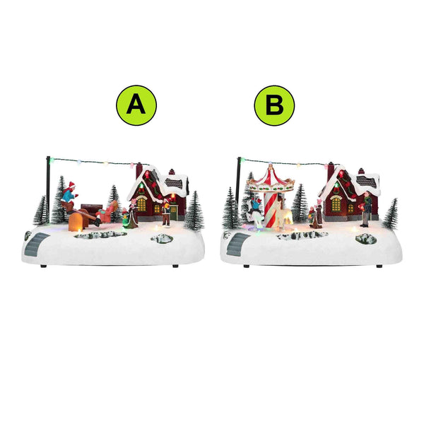 Timstor Carillon Villaggio con Personaggi e Luci Led 🎄 Natale 2025