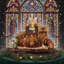 Timstor Nativita' con Angelo e luci Led 🎄 Natale 2025