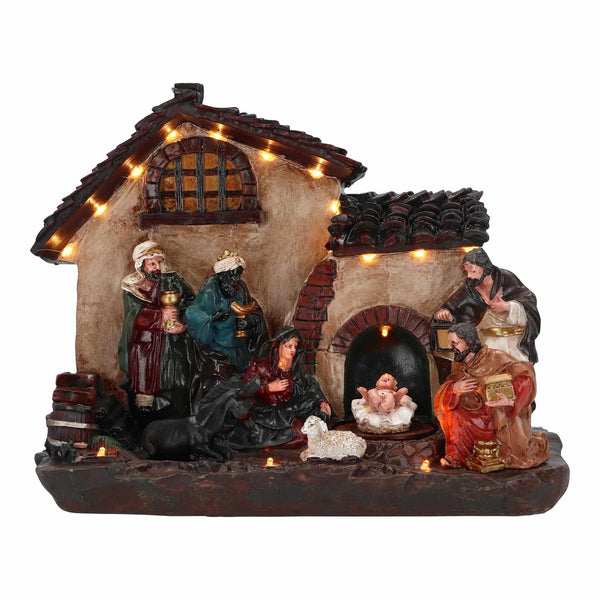 Timstor Nativita' in Resina con  luci Led 🎄 Natale 2024
