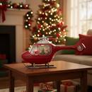 Timstor Water Ball Elicottero con Babbo Natale con luci Led 🎄 Natale 2025