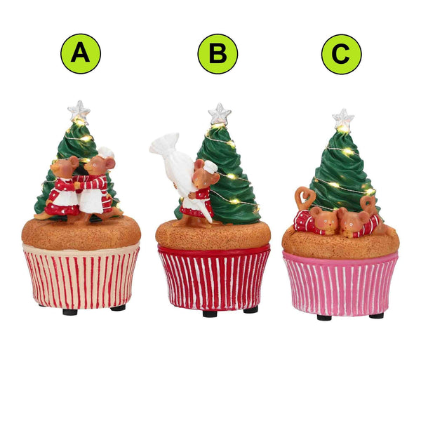 Timstor Carillon con Alberello 🎄 e Topino Assortiti con Led Natale 2025