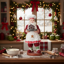 Timstor Babbo Natale Cuoco con Torta in Poliresina 🎄 Natale 2025