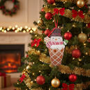 Timstor Decoro Gelato con Personaggi, Glitter e luci Led  🎄 Natale 2025