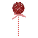 Timstor Lollipop 🍭 Decoro con Fiocco Tessuto  🎄 Natale 2025