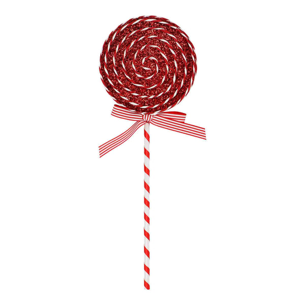 Timstor Lollipop 🍭 Decoro con Fiocco Tessuto  🎄 Natale 2024