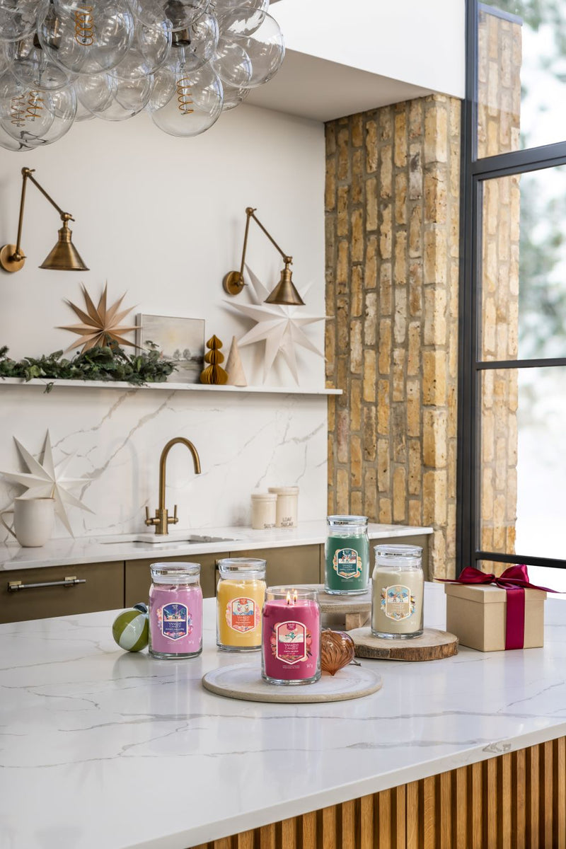 Yankee Candle | Candela signature Santa On skis