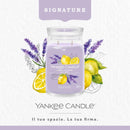 Candela Profumata Lemon Lavender Yankee Candle