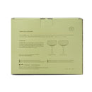 Here's How | Set 2 Pz Bicchiere "The Lou Coupe" in vetro