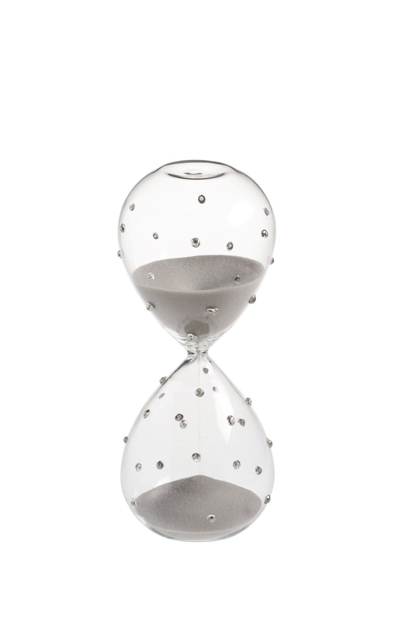 Galbiati Milano | Clessidra a pois con sabbia in vetro borosilicato Incanto Dorato