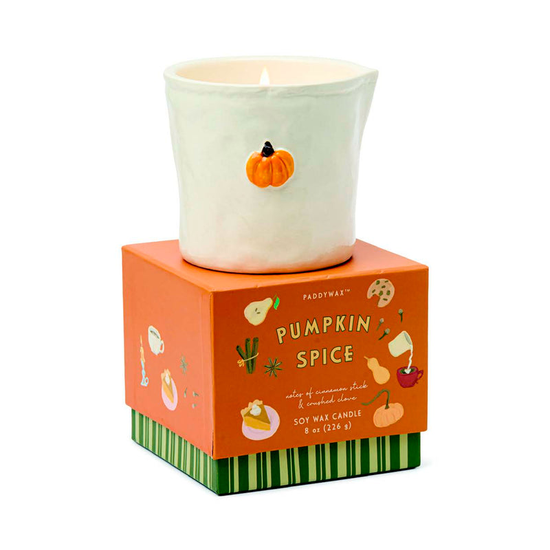 Paddywax Candela Profumata Bistro 226g Con Vasetto in Ceramica
