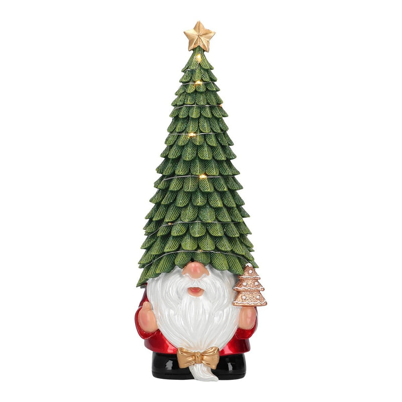 Timstor | Gnomo Poly con Albero LED sulla testa Natale 2025